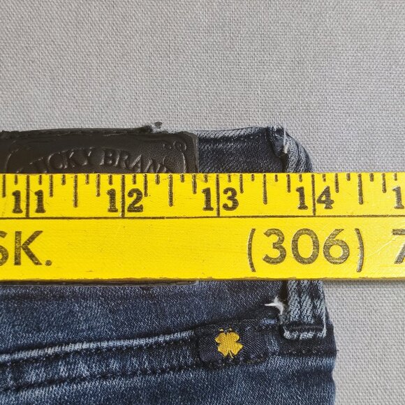 Lucky Brand jeans Lolita Skinny women's size 4/27 medium washed  ink blue - Picture 12 of 16